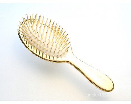 Щетка для волос золотая  с белым Janeke Superbrush  AUSP22G