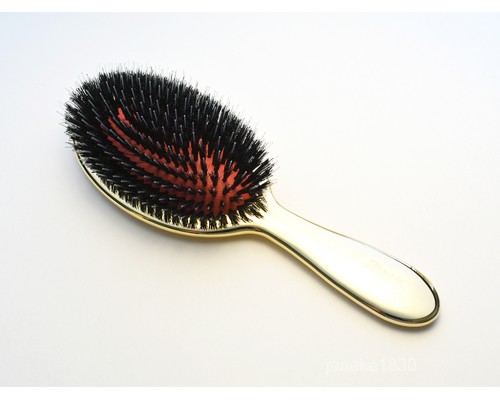 Щетка для волос золотая  с чёрным Janeke Superbrush  AUSP22M
