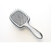 Щетка для волос серебряная с серым Janeke Superbrush  CRSP230 
