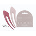 Шпильки Janeke/Hairclip розовый/темно-розовый JG49020BLIRSA