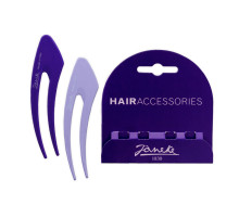 Шпильки Janeke/Hairclip фиолет/сирень  JG48020BLIVIO