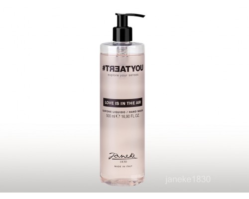 Жидкое Мыло для Рук Janeke#Treatyou Love Is in The Air Hand Wash 500мл