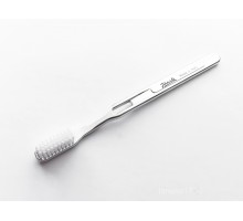 Зубная щетка средней жесткости Janeke Silver Toothbrush Medium NISP50