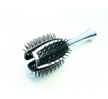 Janeke Vented Brush Curvy Tulip SP503CRT NER серебяный