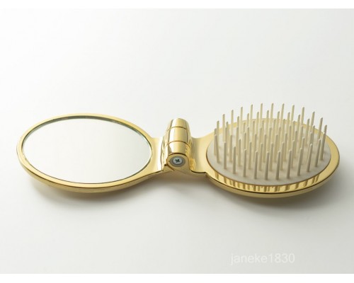Щетка для волос золотая складная  с Janeke Superbrush  AUSP03