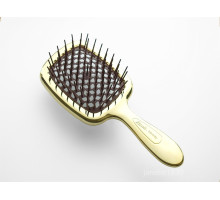 Щетка для волос золотая с коричневым Janeke Superbrush AUSP230